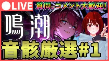 【鳴潮】クリティカル2枚積みの方が良い!?「音骸厳選」配信#1  質問、コメント大歓迎です！【めいちょう/Wuthering Waves】新作オープンワールド リセマラ　集音　ハーモニー