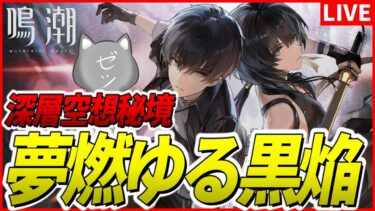 【鳴潮】新たな深層空想秘境で暴れるおじさん～夢燃ゆる黒焔～