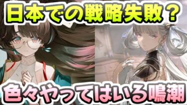 鳴潮 ゲーム外のキャンペーンとか公式Xでもたくさんやってるけどユーザーに響いてる感が・・・？　レイ太　メイチョウ