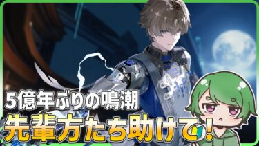 【#鳴潮🔰/参加型】5億年ぶりの鳴潮だよ！先輩達お助け求ム…！？新★５キャラ「相里要」がほしい！！初見さん大歓迎です！ #vtuber #wutheringwaves