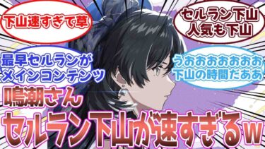 【鳴潮】鳴潮さんがありえない速度でセルラン下山してしまったことに対するみんなの反応集