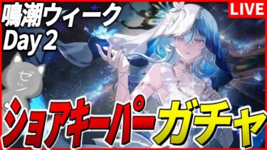 【鳴潮】最強と言っても過言ではないショアキーパーを2日間お預けされた男のガチャ～鳴潮ウィークDAY2～【Wuthering Waves】