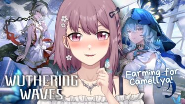 【Wuthering Waves／鳴潮】1.4 Prep! Farming Echoes & Mats for Camellya ツバキ実装に備えて素材集める【EN/日本語/中文】【新人VTuber】