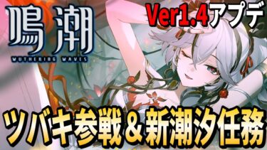 【鳴潮】Ver1.4アップデート！新キャラ・ツバキ参戦＆連星任務「八岐の星の海」！【Wuthering Waves ゲーム実況 / RygiaChannel】