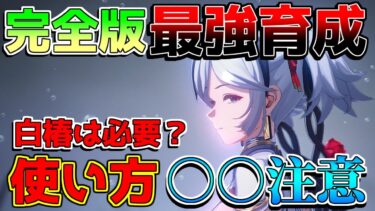 【鳴潮】○○要注意！知るだけで最強になるツバキ完全ガイド(編成/武器/おすすめ凸/ローテーション)【めいちょう】ロココ/カルロッタ/ツバキ/リークなし/リナシータ!白ツバキ　赤ツバキ