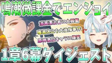 【鳴潮】鳴潮微課金でエンジョイ！初のホロウタクティクスで激闘。メインストーリー1章6幕に大興奮。新キャラ続々登場に衝撃。相棒登場で爆笑【ねるめろ/切り抜き】