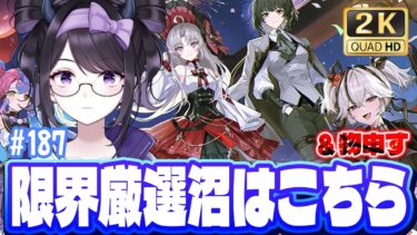 【#鳴潮】 コミケのアレに物申す＆限界厳選のその先をしながら雑談！情報交換大歓迎🌟Part187 #鳴潮RALLY / 2K1440p【#Vtuber】