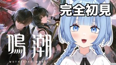 【鳴潮】完全初見！🔰漂泊者です 色々教えて！🐱【新人Vtuber 猫ノ瀬むぎ】