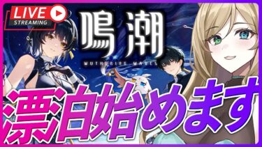 【#鳴潮】右も左もわかりませんがお祭りです！初見さん大歓迎【概要欄読んでね】【#WutheringWaves/#vtuber/ライブ配信】