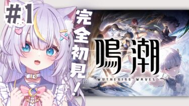 【鳴潮】完全初見！気になってた鳴潮遊んでみるよーっ！　初見さん大歓迎💜#vtuber #天音るな