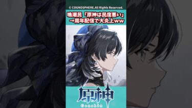 鳴潮民「原神は民度悪い」→周年配信で大炎上www【原神】【原神反応集】【鳴潮】【鳴潮反応集】【ウェンティ】【シロネン】【エスコフィエ】【ヴァレサ】【イアンサ】【閑雲】