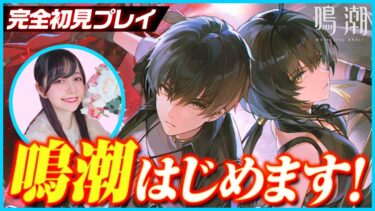 【#鳴潮 】鳴潮完全初見プレイ！推し探し【＃顔出し】