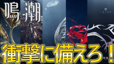 【#鳴潮】近々くるぞ！新キャラ発表ラッシュが！　初見さん、初コメ大歓迎！