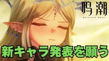 【鳴潮】本日も新キャラ発表を願う雑談配信【Wuthering Waves】
