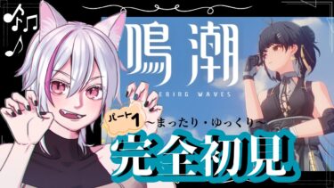 【鳴潮】完全初見！気になり始めた！！