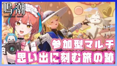 『鳴潮（Wuthering Waves）』ver2.3｢思い出に刻む旅の跡」📸✨終わったら参加型マルチ🦍🍡 #139【VTuber 】