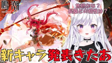 【#鳴潮】新キャラきちゃ！今日は少しだけ準備しようと思う！※重いのか音声途切れたり・画質カクカクですごめんなさい
