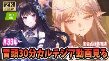 【#鳴潮】 12:00~12:30までカルテジアの先行動画いよいよ見ます。それ以降は新イベ・ザンニー動画見るぞ！※公式許可済 Part334 #鳴潮RALLY / 2K1440p 【#Vtuber】