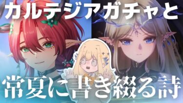 【鳴潮】カルテジアガチャ引くぞ！！そしてメインストーリー級の『常夏に書き綴る詩』もやっていく【シラナミチャンネル】