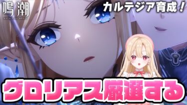 【#鳴潮】カルテジアちゃん用のグロリアス・ウィンド厳選！！久々の厳選沼きたああああ258【初見さん歓迎/めいちょう/wuthering waves/wuwa】#プロジェクトwave