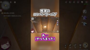 鳴潮のエレベーターバグに遭遇 #鳴潮  #shorts #まむ