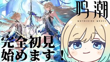 【 鳴潮｜完全初見 】フルールドリスちゃんが欲しい！ザンニーカンタレラショアキーパーも好き【鳴潮 Wuthering Waves】 #Vtuber #wutheringwaves  #鳴潮 #wuwa