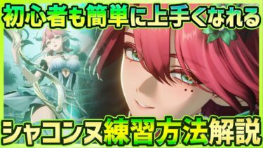【#鳴潮】初心者も簡単上達！シャコンヌの誰でも出来る練習方法・注意点も解説/クイックスワップ/キャンセル技/チーム編成【Wuthering Waves/めいちょう】